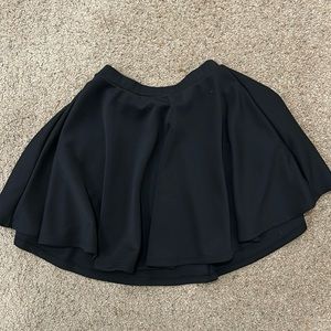Black skirt